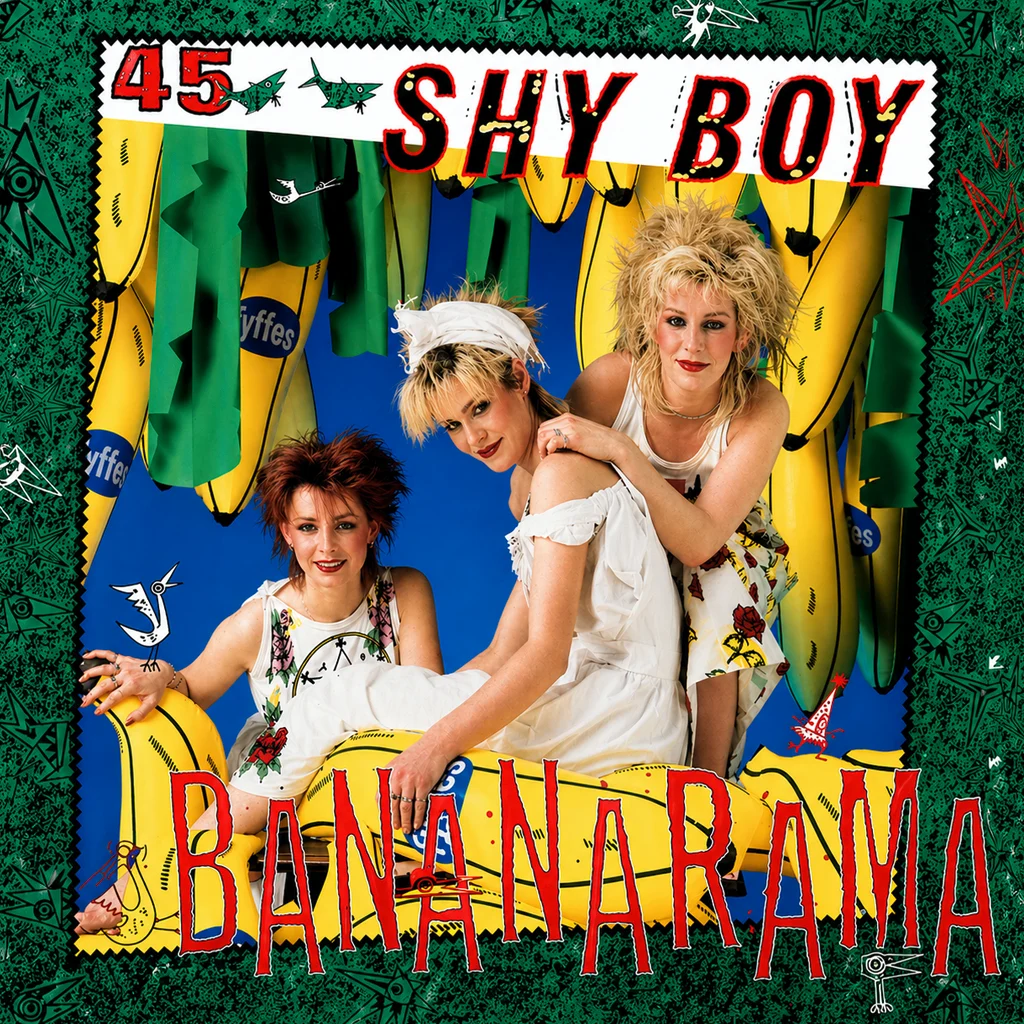 Bananarama - Shy Boy - UK 7'' Cover - Front