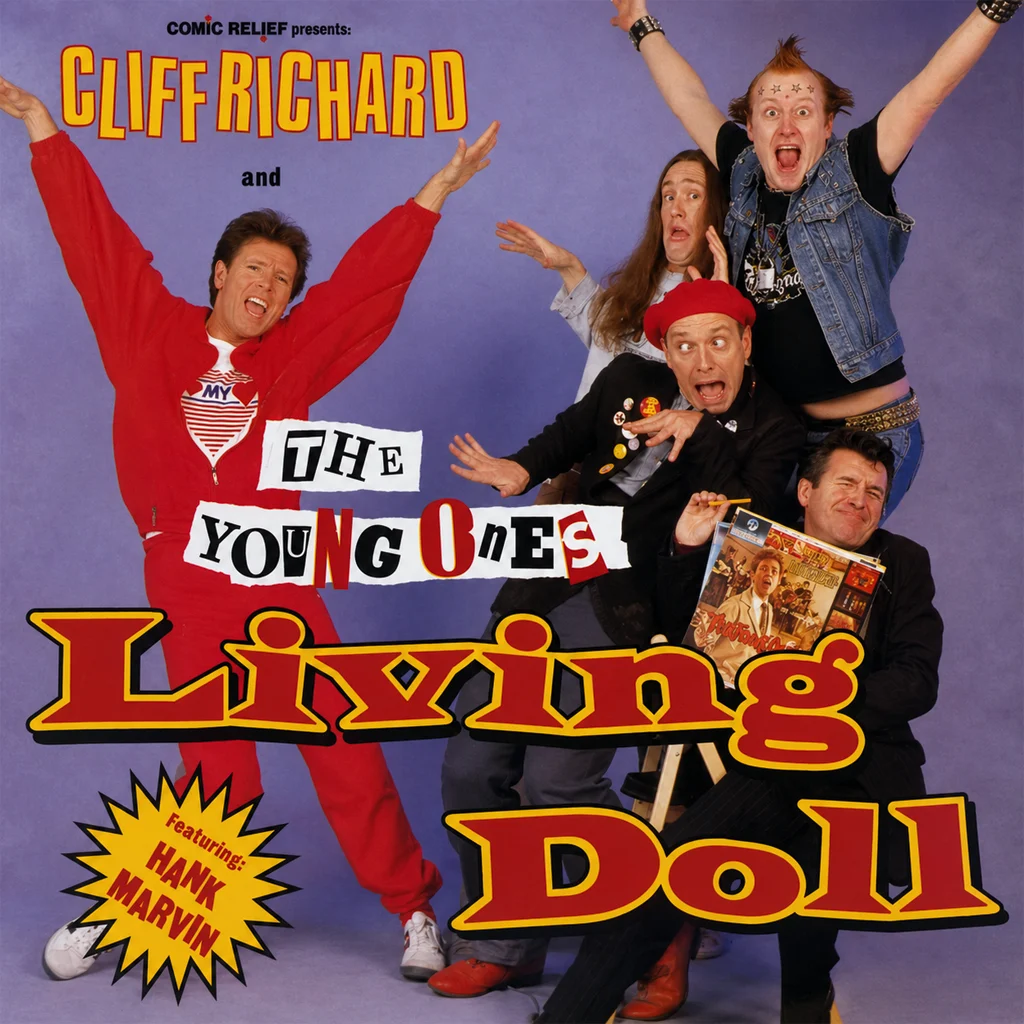 Cliff Richard & The Young Ones - Living Doll - UK 7'' Cover - Front