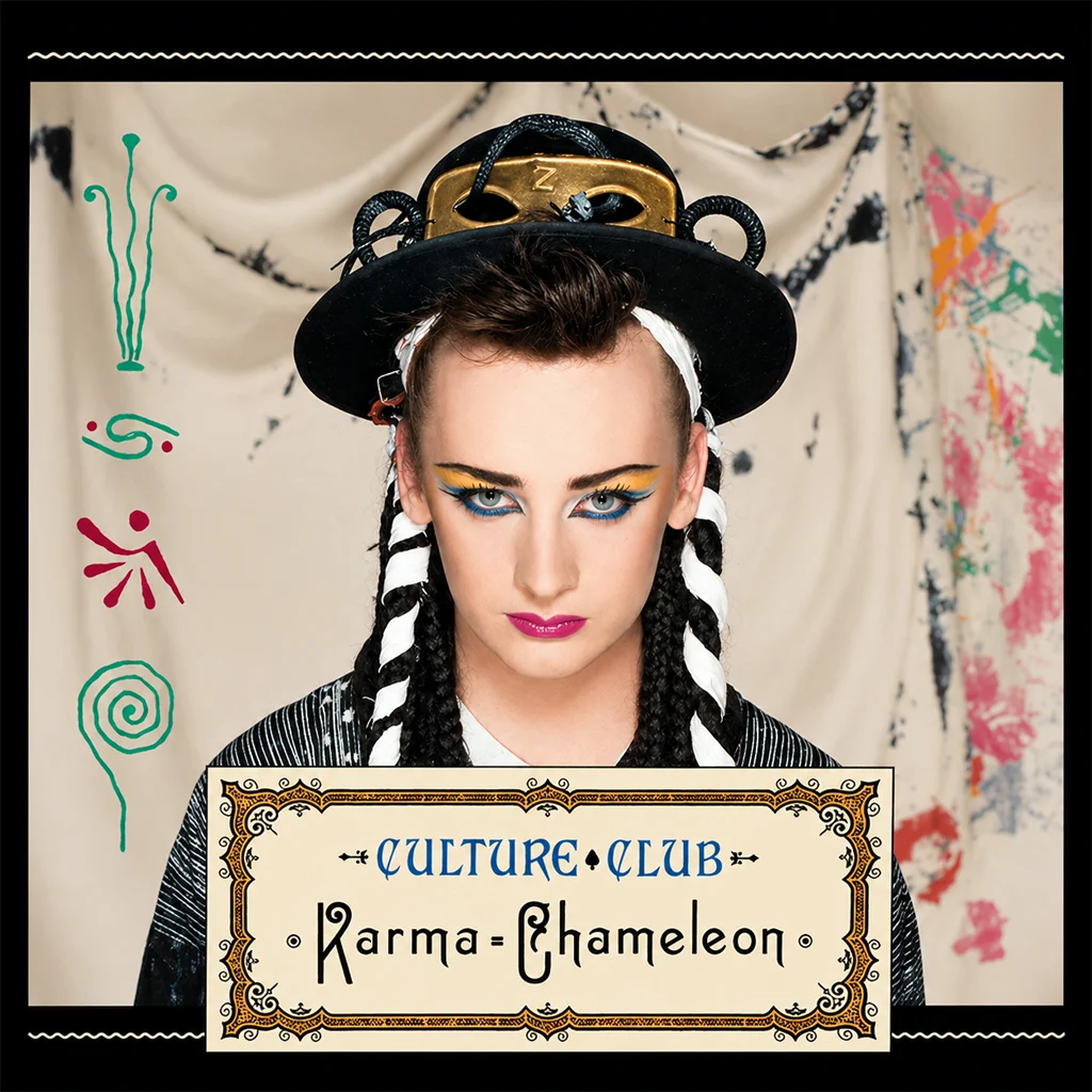 Culture Club - Karma Chameleon - UK 7'' Cover - Front