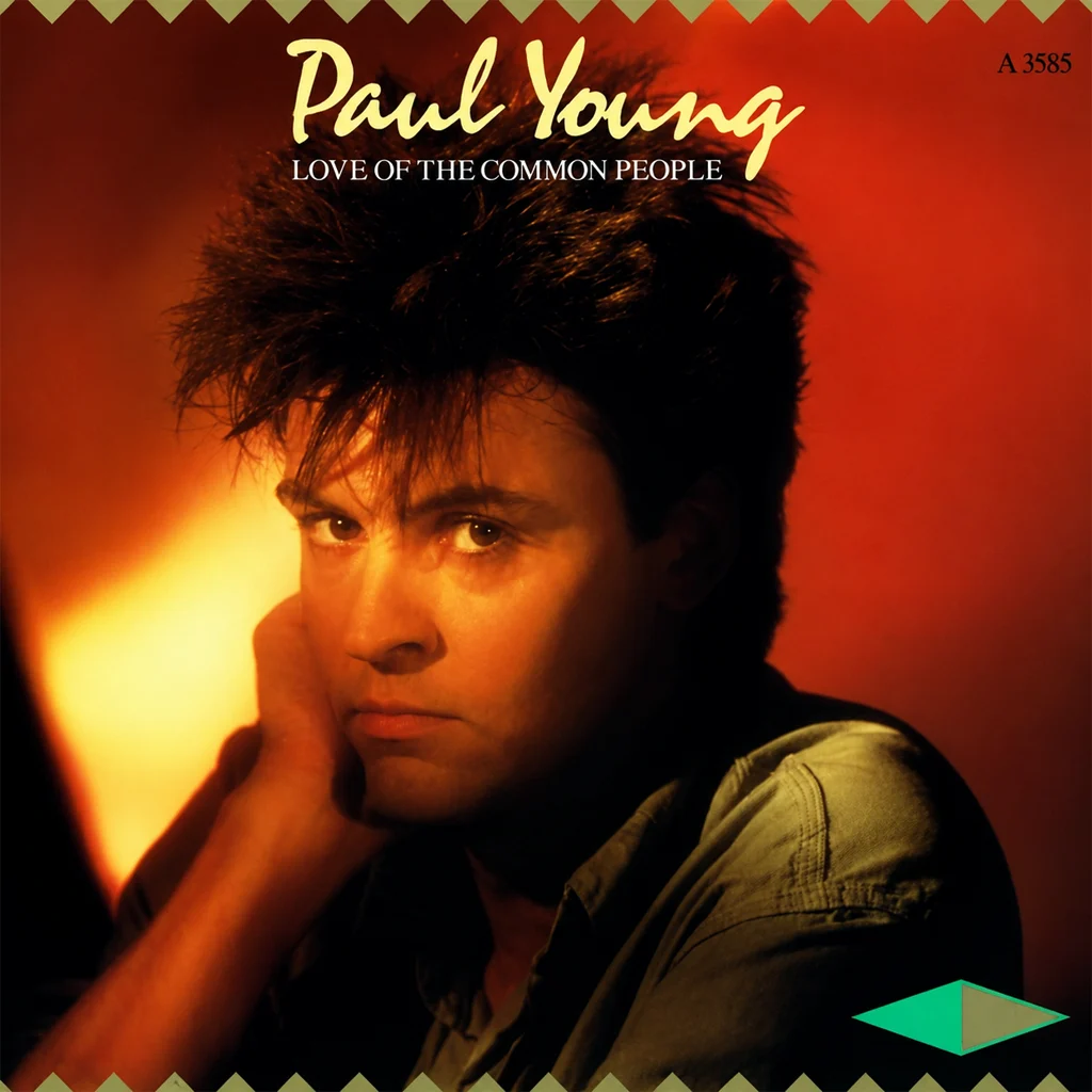 Paul Young - Love Of The Common People (Remix) - UK 7'' Cover Front