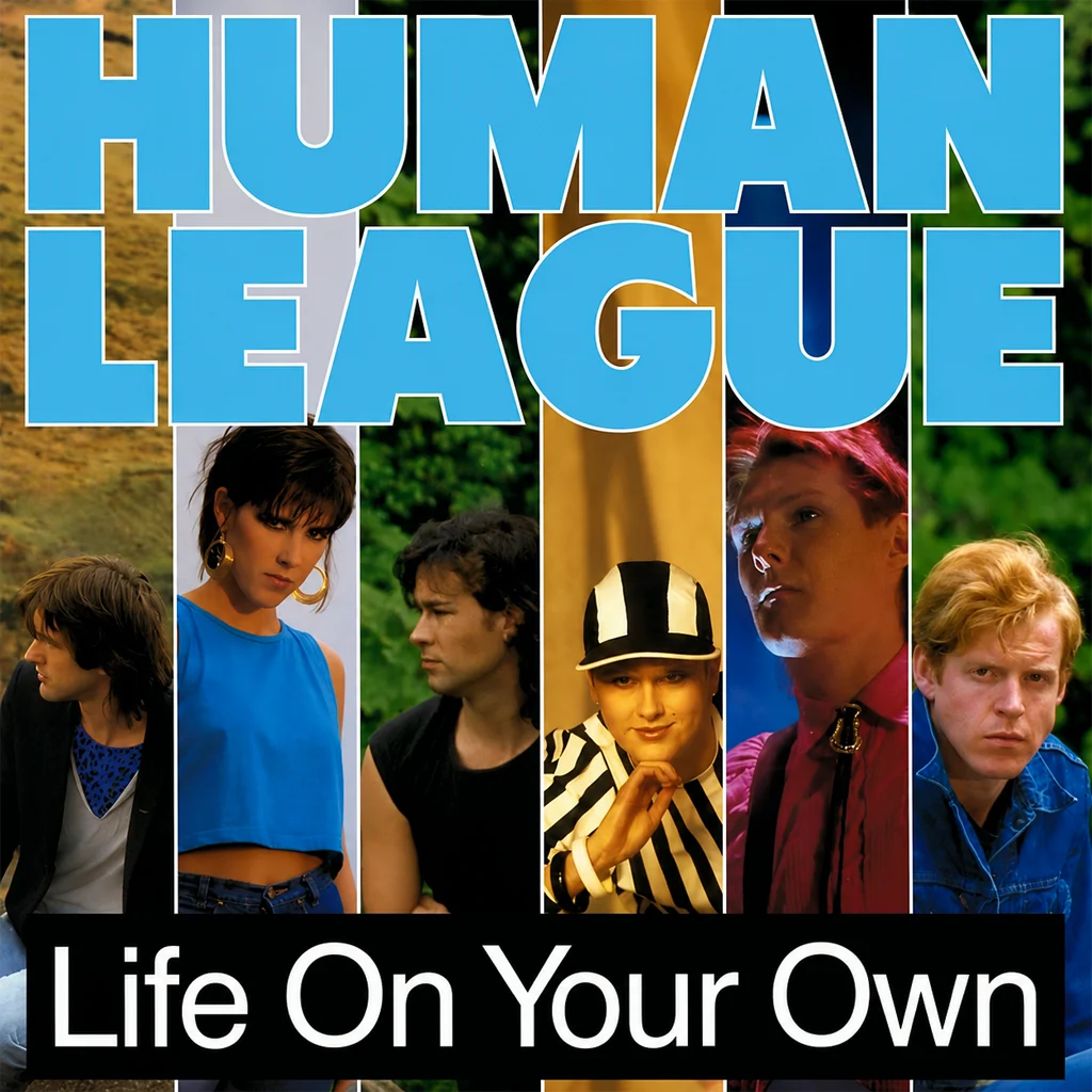The Human League- Life On Your Own - UK 7'' Cover - Front