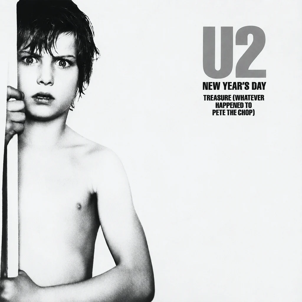 U2 - New Year's Day - UK 7'' Cover - Front