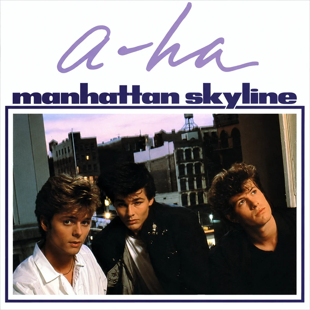 A-ha - Manhattan Skyline - UK 7'' Cover - Front