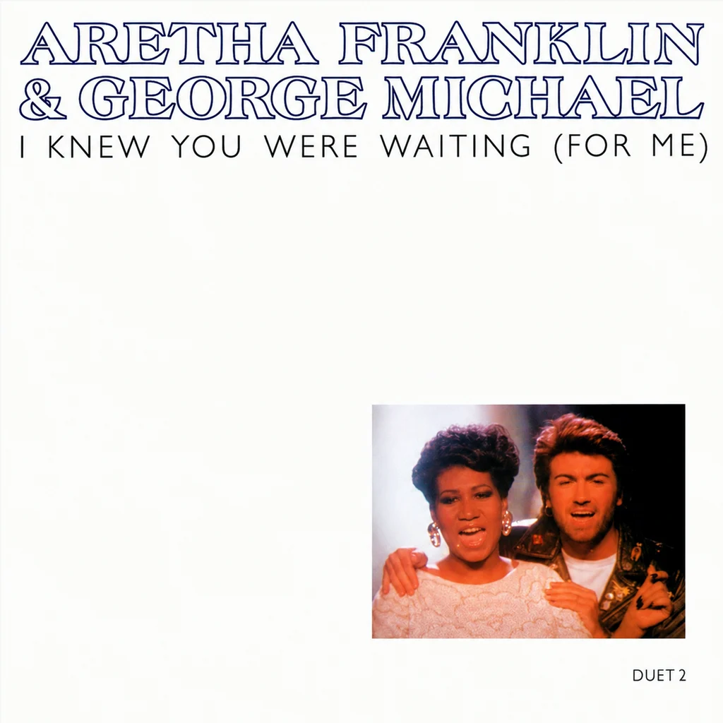 Aretha Franklin & George Michael - I Knew You Were Waiting (For Me) - UK 7'' Cover - Front