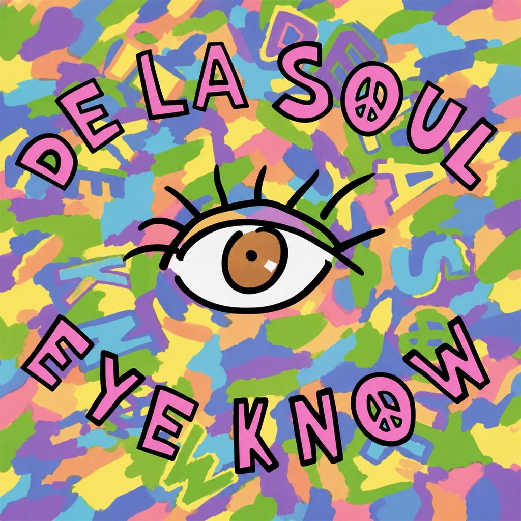 De La Soul - Eye Know - UK 7'' Cover - Front