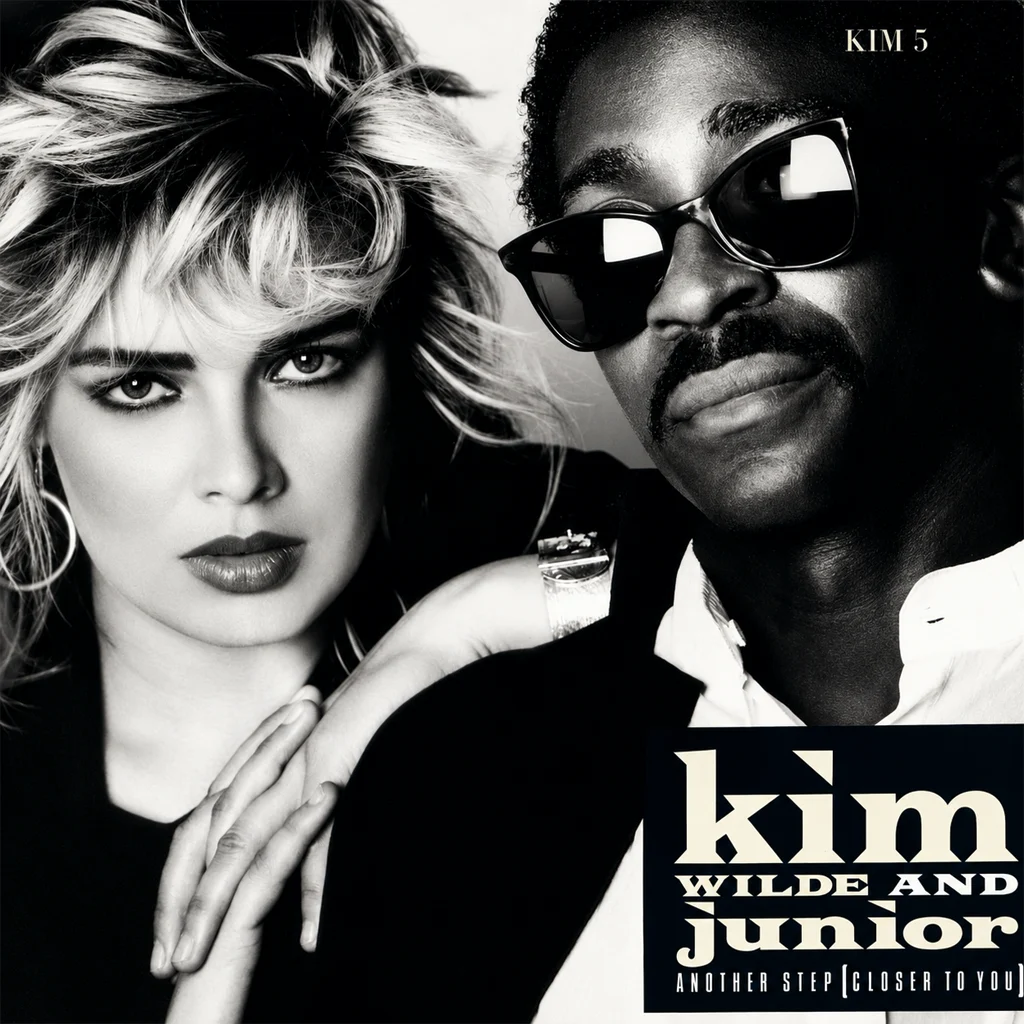 Kim Wilde & Junior - Another Step (Closer To You) - UK 7'' Cover - Front