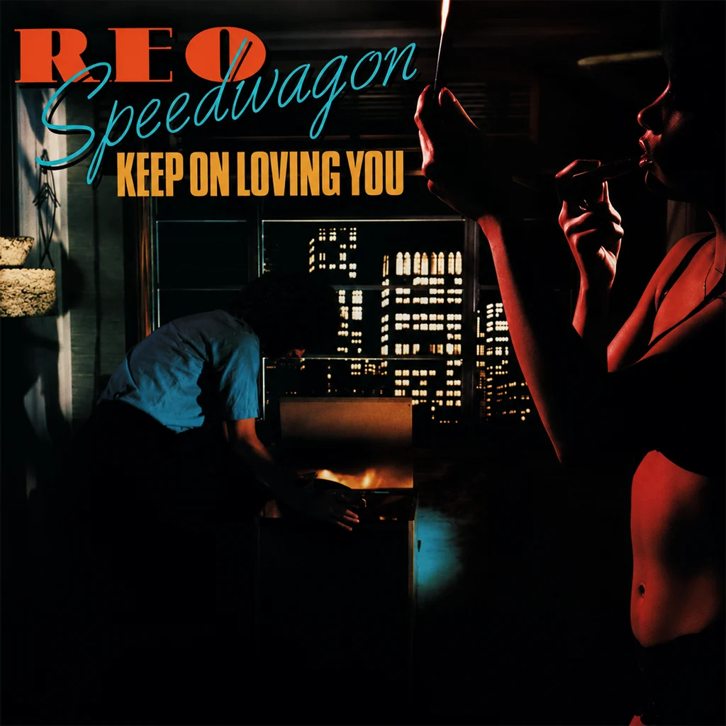 REO Speedwagon - Keep On Loving You - UK 7'' Cover - Front