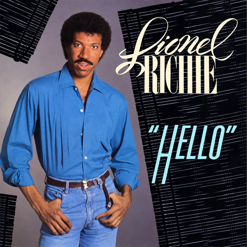 Lionel Richie - Hello - UK 7'' Cover - Front
