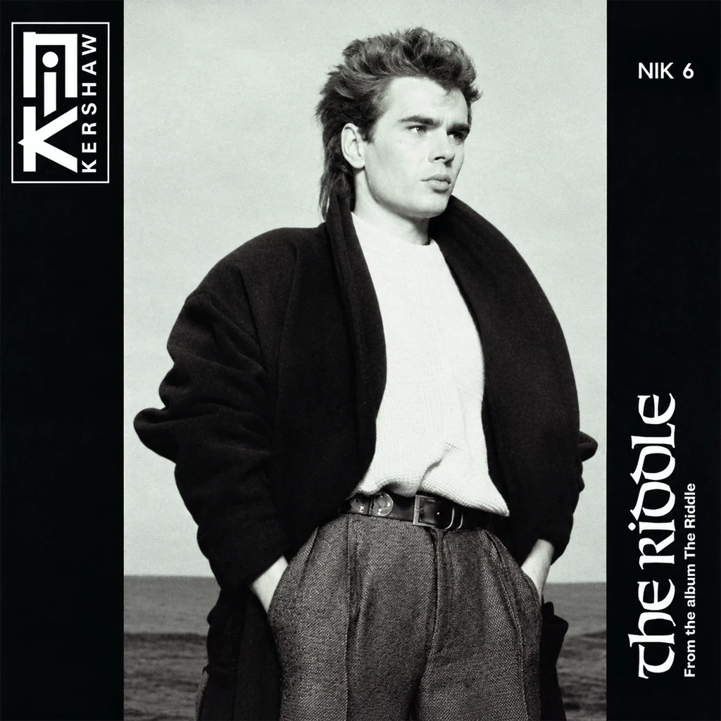 Nik Kershaw - The Riddle - UK 7'' Cover - Front
