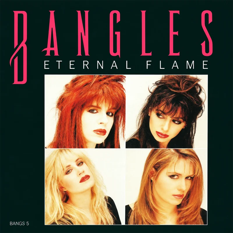 The Bangles - Eternal Flame - UK 7'' Cover - Front