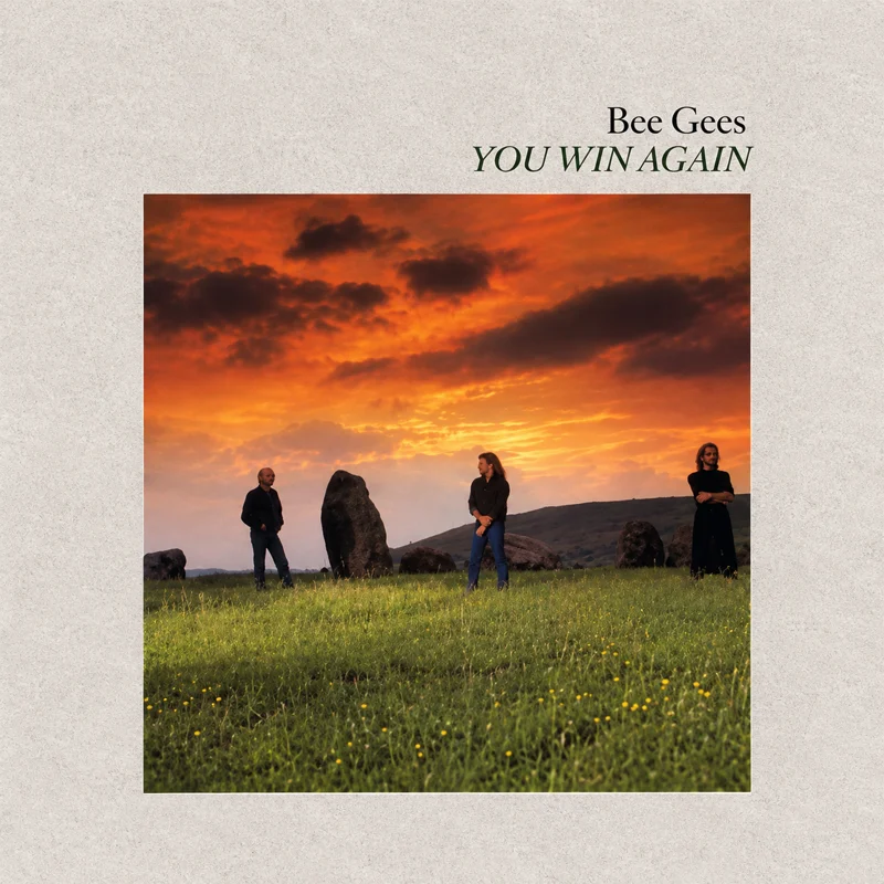 Bee Gees - You Win Again - UK 7'' Cover - Front