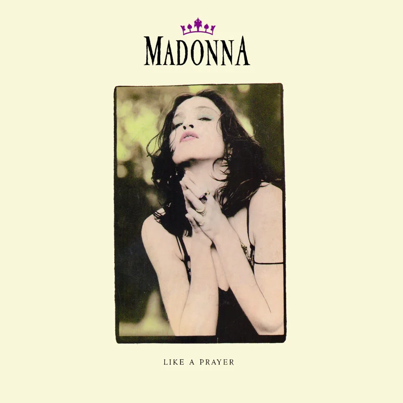 Madonna - Like A Prayer - UK 7'' Cover - Front