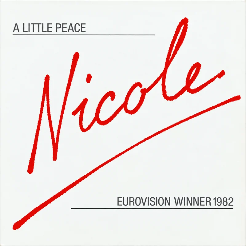 Nicole - A Little Peace - UK 7'' Cover - Front
