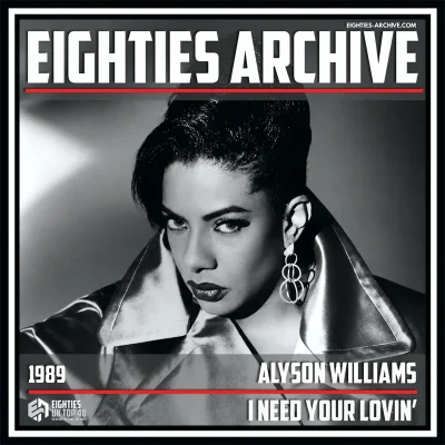 Alyson Wiliiams - I Need Your Lovin' - VIT Album